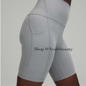 NWT Lululemon Align High Rise Short with Pockets 8"
Rhino Grey size 4